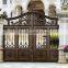 Garden Decoration Color Painted Metal Cast Aluminum Garden Gate