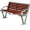 outdoor garden timber bench