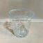 new design clear Flower Nursery Garden Mini Round Planting glass Flower Pots Pot