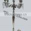 Nickel plated candelabra, Aluminum candelabra 3 arms and 5 arms silver candelabra