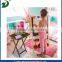 New style wooden folding table with painting