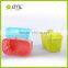 emc plastic baskets with hook, decorative plastic baskets with hook, wholesale plastic hanging storage baskets