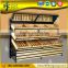 Food supermarket steel and solid wood material vegetable store equipment