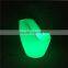 PE Polyethylene Material Plastic LED Illuminated Chairs for Bar Nightclub Coffee House