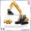 piling equipment round hydraulic concrete pile crusher