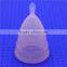 Perfect Feminine Hygiene Product Menstrual Cup Small & Large size lady menstruation cup