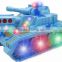 2015 new trendy fashion Electric military Tank Toy With Flashing Lights and Army Sound For Boys And Grils Gift from ICTI factory