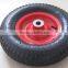 china heavy duty hand truck steel rim rubber wheel tire