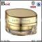 50g eye shape golden acrylic cream jar for cosmetic