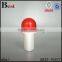 60ml high quality personal care plastic white PP roll on deodorant with red cap china suppliers