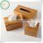 High Quality verticle type Bamboo napkin tissue box