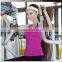 Spandex Sleeveless Gym Sports Custom Crop Top Yoga Women Tank Top Fitness