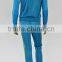 Female sports wear with mesh panel polytricot sets with hood