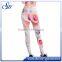 KX023 Women's Novelty Leggings with Milky Silk 92%polyester 2017