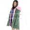 CX-G-P-08E Latest European Style High Quality Rex Rabbit Fur Lined Parka Jacket