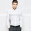 Slim Fit white shirt with long sleeves formal business white shirt in poplin