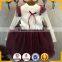 Hot sale winter girl christmas outfits princess girl set fancy dresses for girls