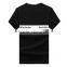 2016 Fashion Fit Best Quality letter printe Short Sleeve Fit Men's t shirt