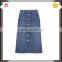 High Quality Denim Skirt Latest Long Skirt Design for Ladies
