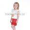 Fashion toddler islamic clothes muti-color summer shorts girls ruffle shorts