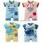 2016 summer cartoon short sleeve baby romper