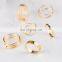 6PCS/Set Party Gift Midi Finger Ring Set Women Girl Punk Jewelry Knuckle Rings