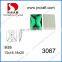 DZ-3067 rectangle shape crystal ab color sew on stones flatback for clothes