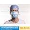 3ply face mask tie on ,non woven colourful face mask ,disposable medical face mask