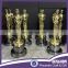 wholesale crystal replica America music award trophy with wood base