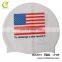 Unisex Silicone Swim Cap Flexible Durable Elasticity Colored Swimming Hat