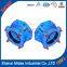Ductile iron Universal wide range flange adaptor for PE pipes