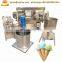Commercial Crispy Egg Roll Waffle Maker Ice Cream Wallfe Cone Making Machine