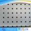 Perforated Gypsum Ceiling Tile / Acoustic Gypsum Ceiling