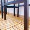 Wanhe Composite Decking wpc flooring no wood knots for garden and swimming