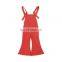 Girls Strap Sleeveless Bell-Bottom Flare Jumpsuit Romper Overall