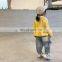 6292 Children Clothing Spring Young Girl Casual Pants Jeans With Pocket