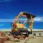 low price Hysoon mini skid steer loader with grapple