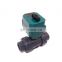 dn25 dn50 50mm   2 inch   12 volt SS304 and upvc plastic pvc motorized electric actuator water ball valve