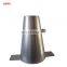 Stainless steel concrete slump cone tester/ Unseamed Stoving Varnish Concrete Slump Cone