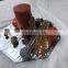 centerpiece mirror decorations set affordable glass mirror candle plate for wedding or party table mirror