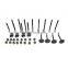 Intake & Exhaust Valves w/ Valve Stem Seals Kit Fit For Hyundai Accent Kia Rio Rio5 22211-26600