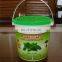 Food grade cheap food packaging plastic bucket with lid