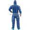 Chemical Suit Disposable Coverall With Hood Overalls For Work Microporous