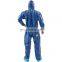 Chemical Suit Disposable Coverall With Hood Overalls For Work Microporous