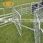 Oval rail welded fence high quality farm fence hot dipped galvanized sheep panel