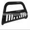 Black Steel Auto Front Bumper For Pickup Bull Bar