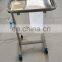 Hospital Stainless Steel Surgical Hydraulic Mechanical Mayo Table In Operating Room Medical Instrument Trolley For Sale