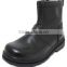 Made in Taiwan CNS Standard Black steel Full grain Leatheroil industry Safety Shoe
