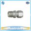 Double ferrule compression fitting, Male connector for metric tubes