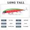 14cm 18.3g 9 colors 3D Bionic eyes Saltwater Fish Baits with Treble Hooks  Quivering Floating Minnow Sea Bass  Bait Fishing